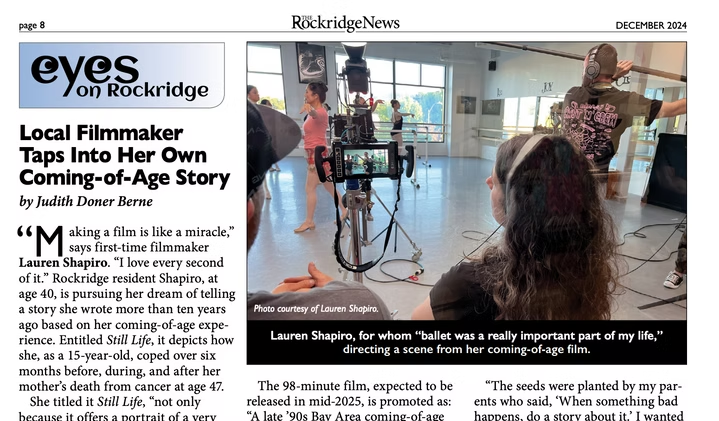 Rockridge News article